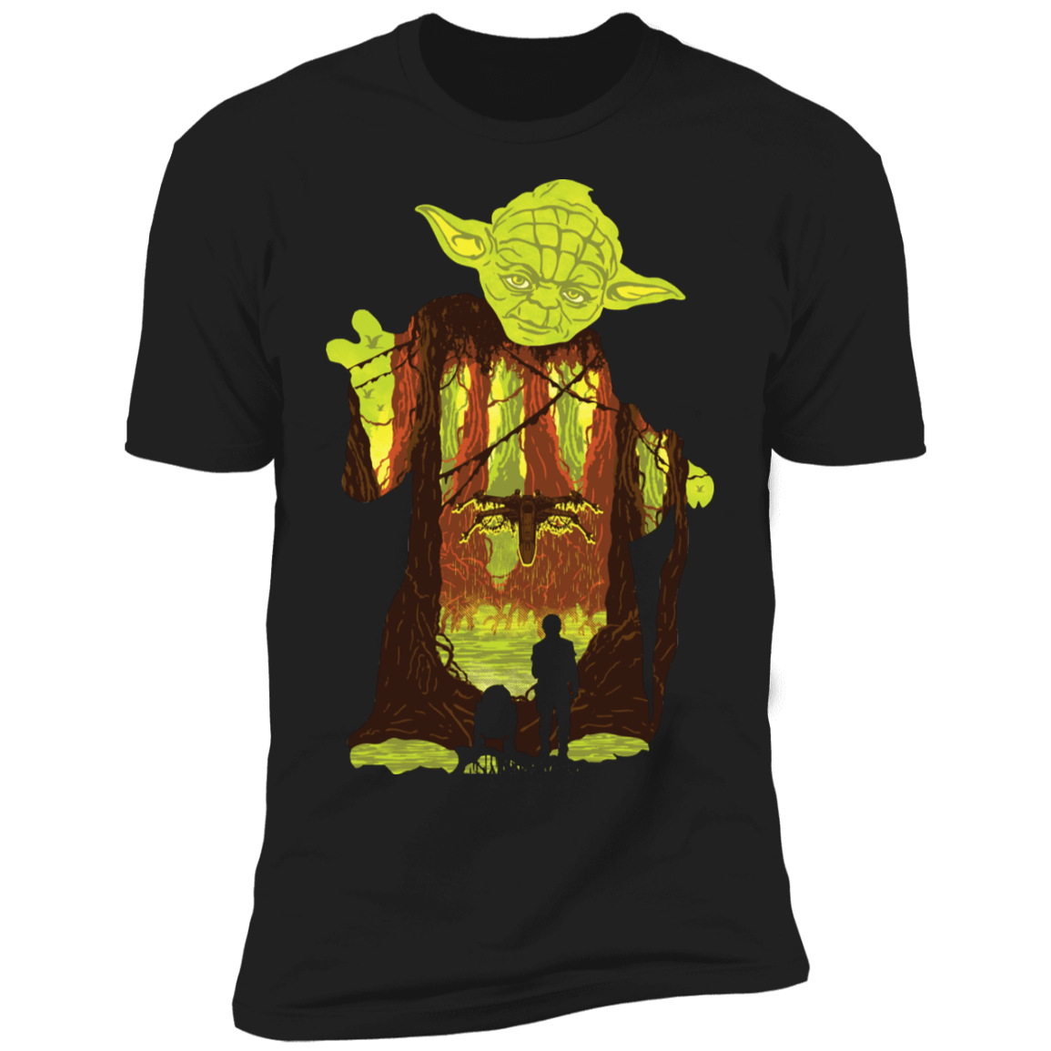 T-Shirts Black / X-Small Power Of The Force Men's Premium T-Shirt