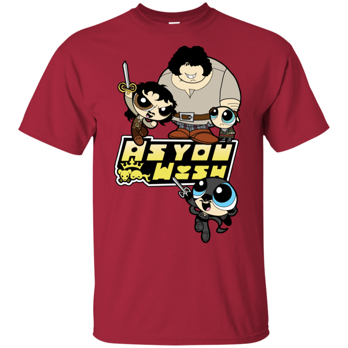 T-Shirts Cardinal / S Power Princess Bride T-Shirt