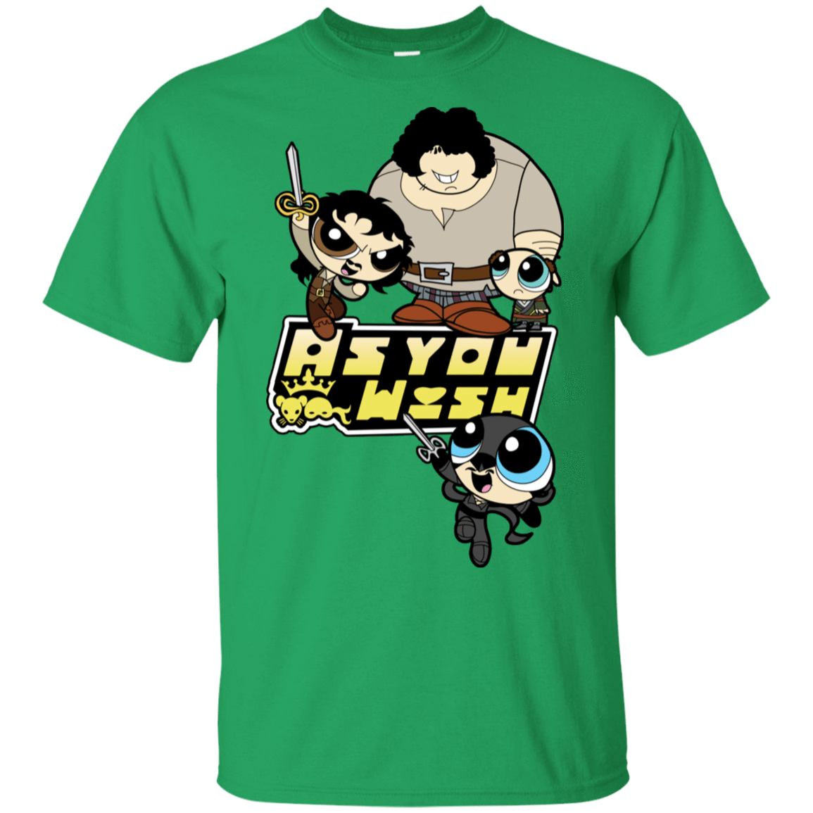 T-Shirts Irish Green / S Power Princess Bride T-Shirt