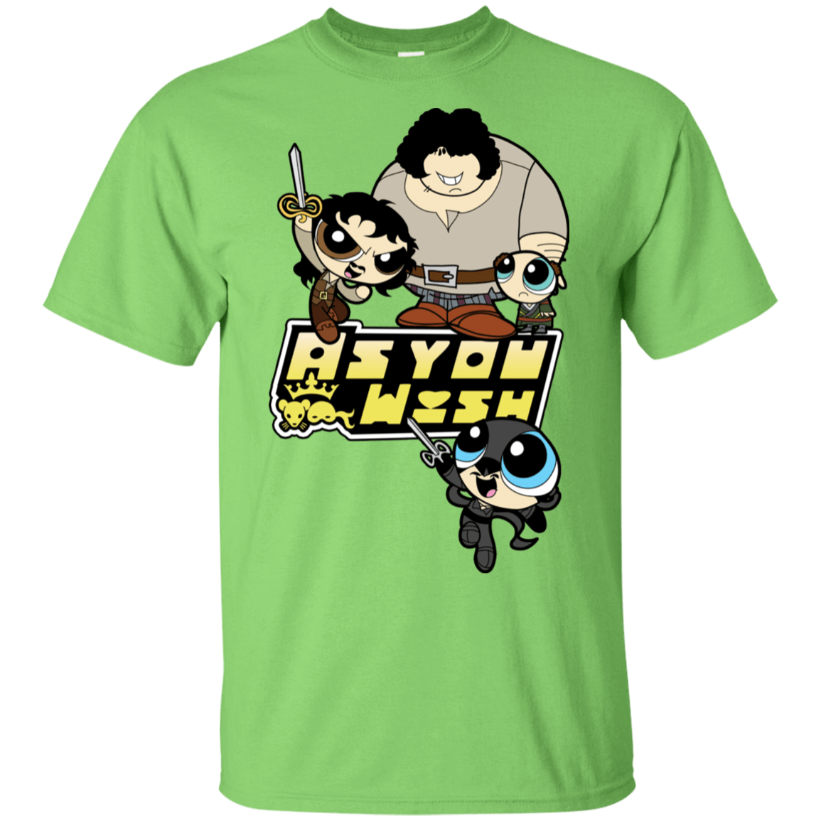 T-Shirts Lime / S Power Princess Bride T-Shirt