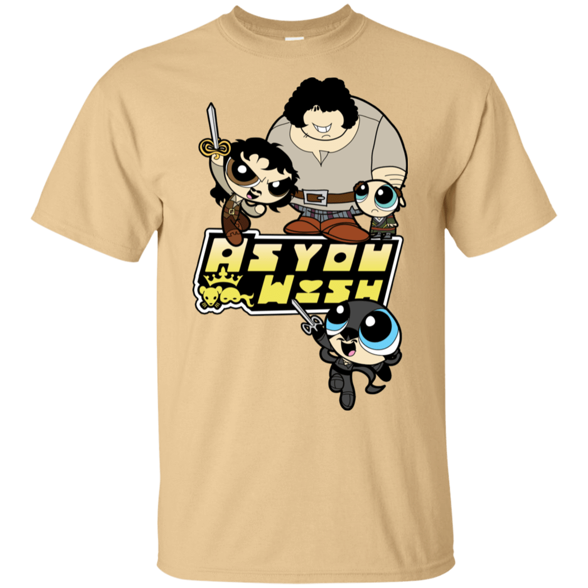 T-Shirts Vegas Gold / S Power Princess Bride T-Shirt