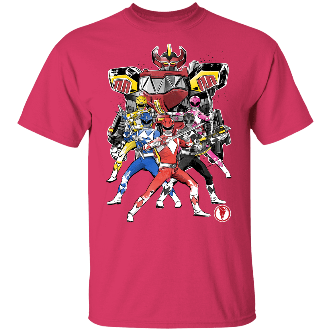 T-Shirts Heliconia / YXS Power Rangers sumi-e Youth T-Shirt