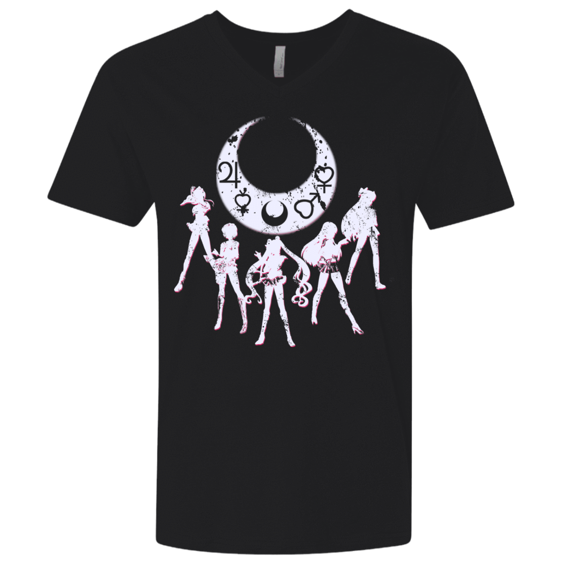 T-Shirts Black / X-Small Power Sailor Men's Premium V-Neck