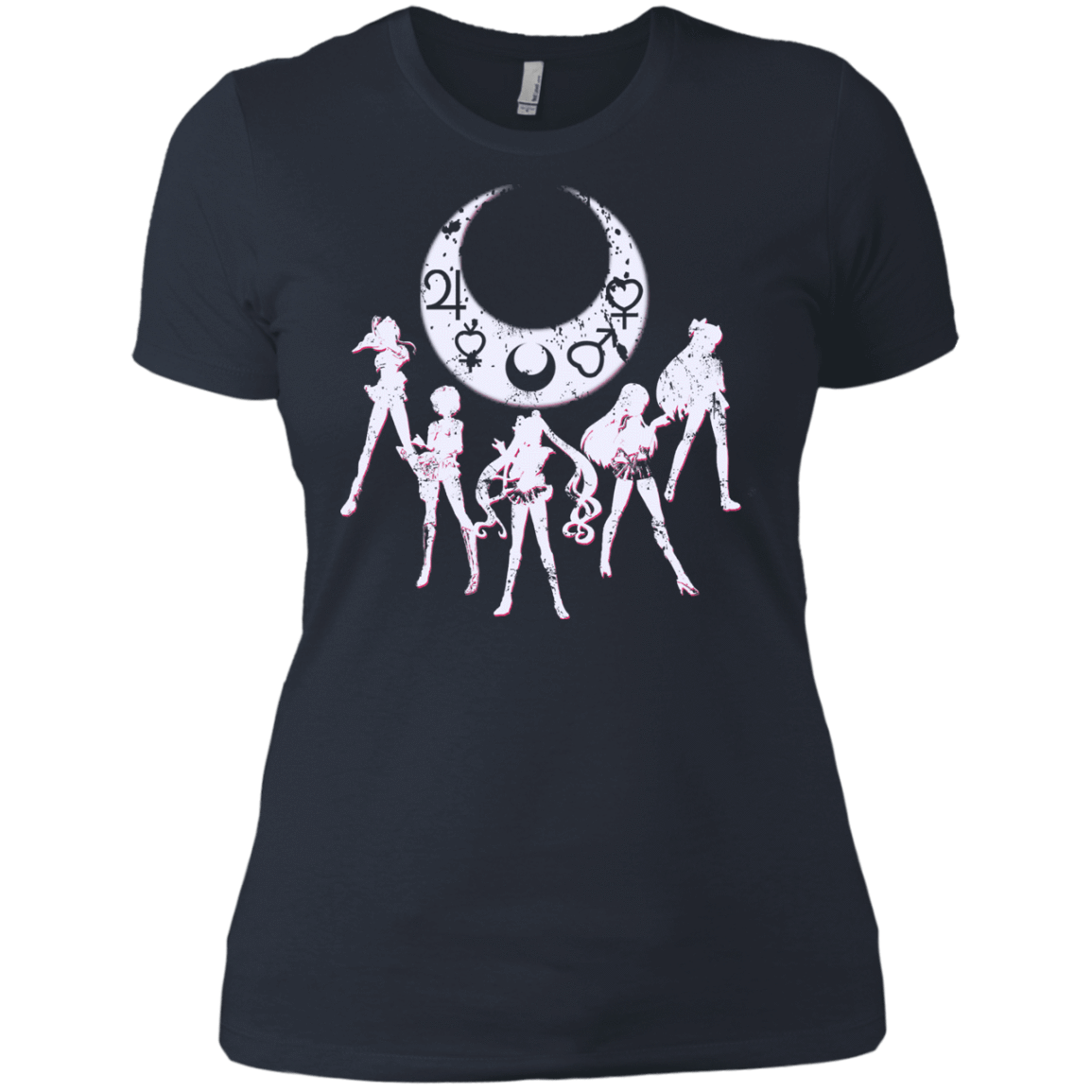 T-Shirts Indigo / X-Small Power Sailor Women's Premium T-Shirt