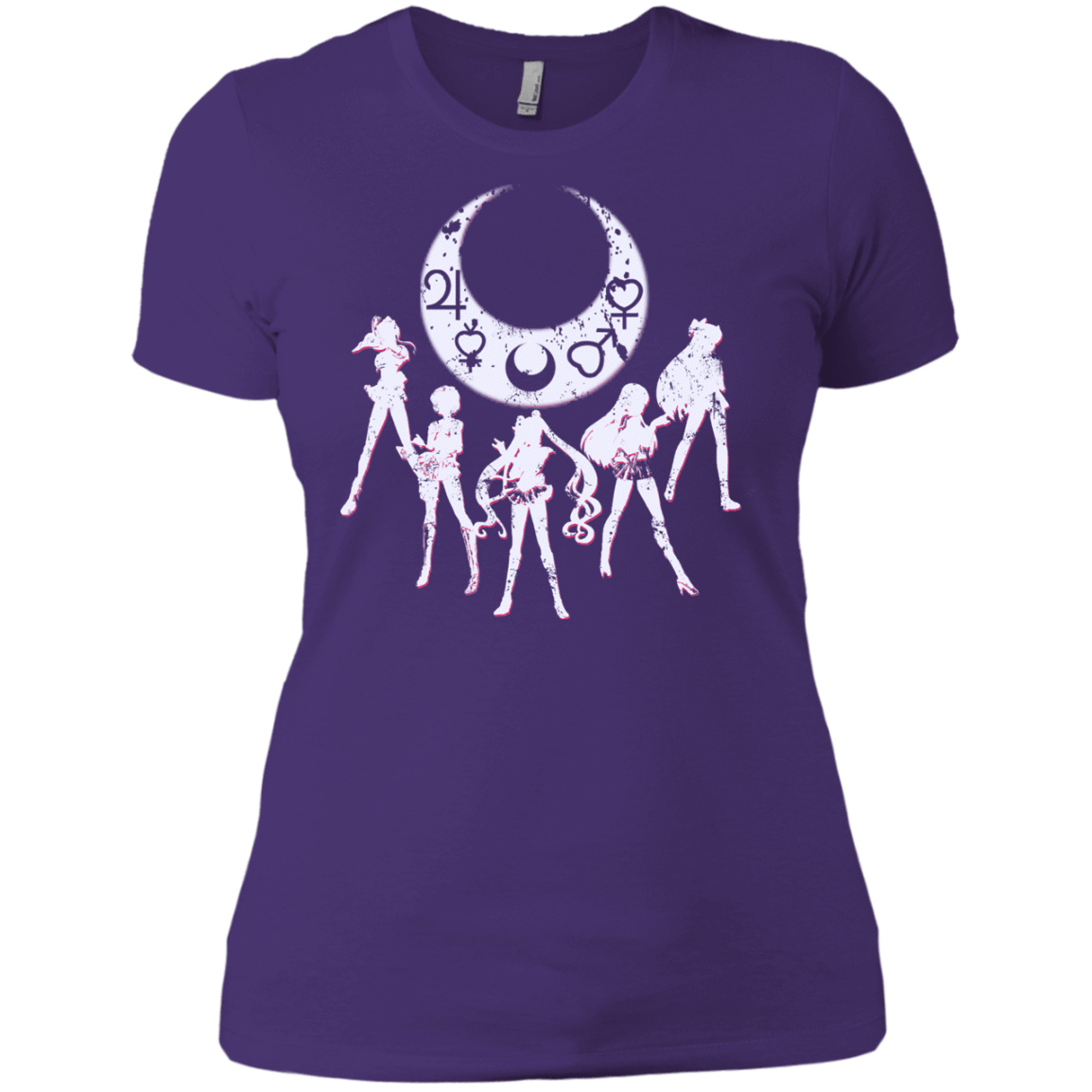 T-Shirts Purple Rush/ / X-Small Power Sailor Women's Premium T-Shirt