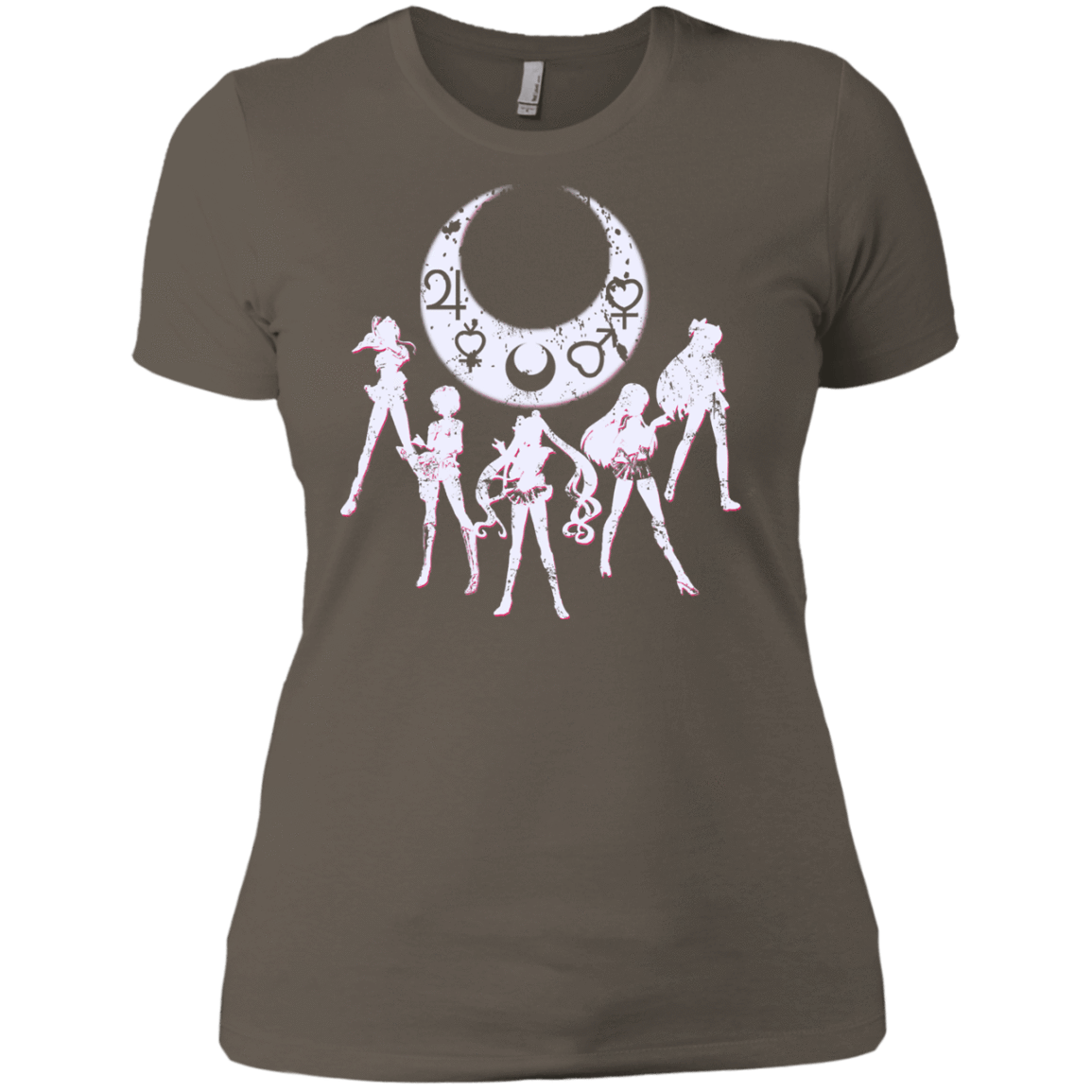 T-Shirts Warm Grey / X-Small Power Sailor Women's Premium T-Shirt