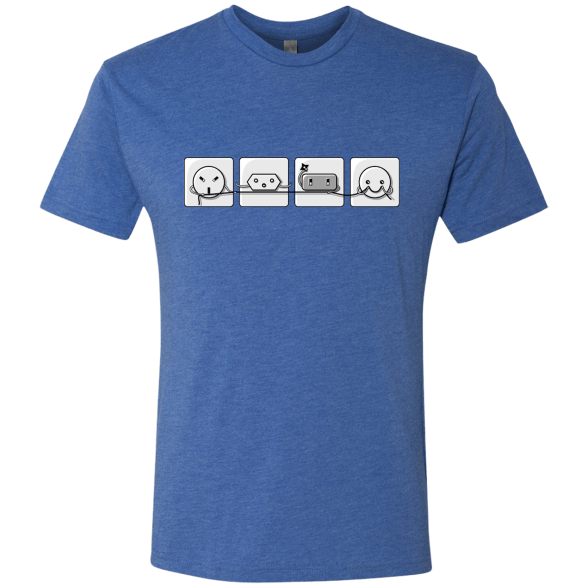 T-Shirts Vintage Royal / S Power Struggle Men's Triblend T-Shirt