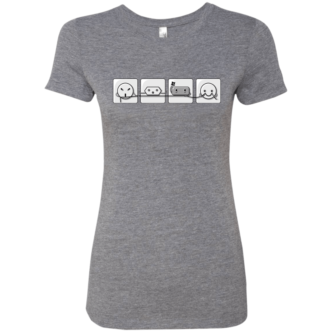 T-Shirts Premium Heather / S Power Struggle Women's Triblend T-Shirt