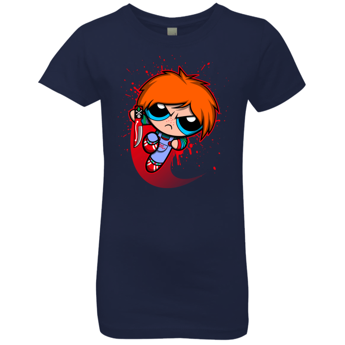 T-Shirts Midnight Navy / YXS Powerchuck Toy Girls Premium T-Shirt
