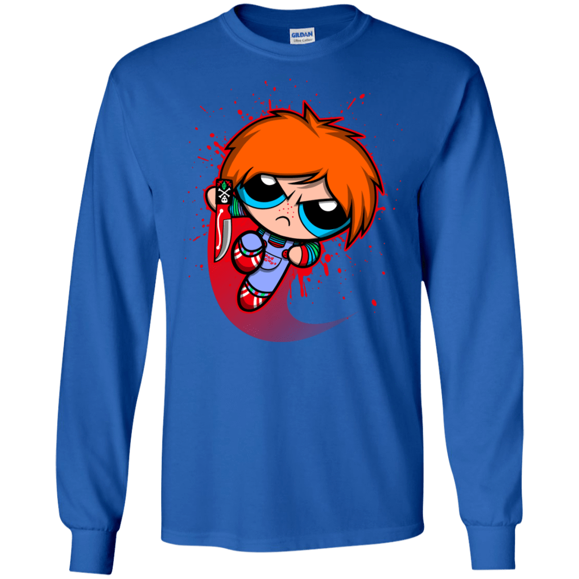 T-Shirts Royal / S Powerchuck Toy Men's Long Sleeve T-Shirt