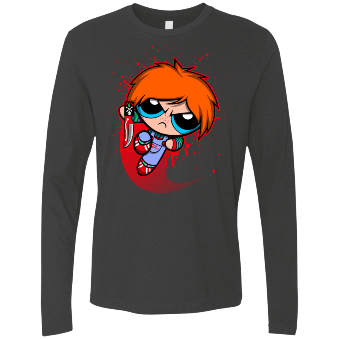 T-Shirts Heavy Metal / S Powerchuck Toy Men's Premium Long Sleeve