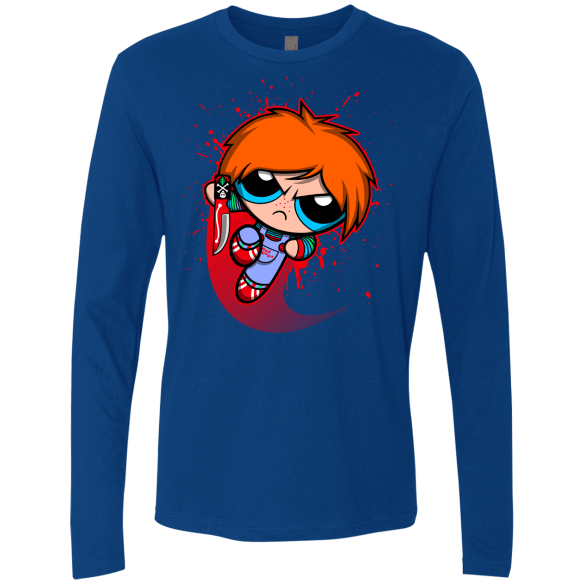 T-Shirts Royal / S Powerchuck Toy Men's Premium Long Sleeve