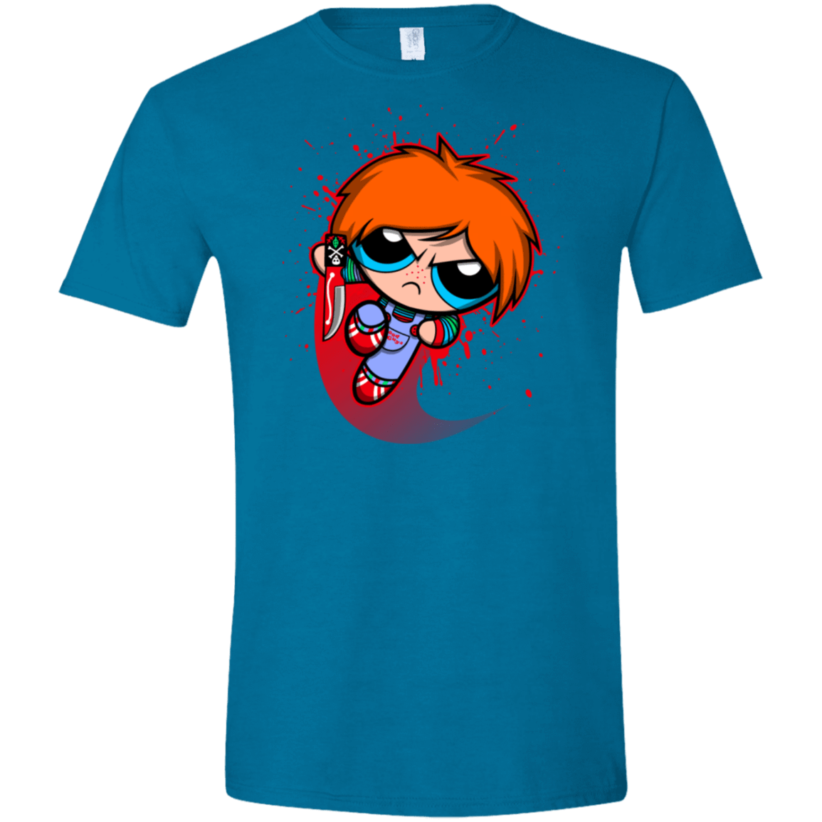 T-Shirts Antique Sapphire / S Powerchuck Toy Men's Semi-Fitted Softstyle