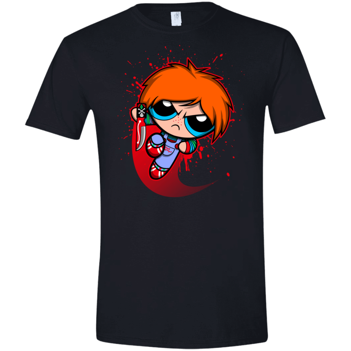 T-Shirts Black / X-Small Powerchuck Toy Men's Semi-Fitted Softstyle