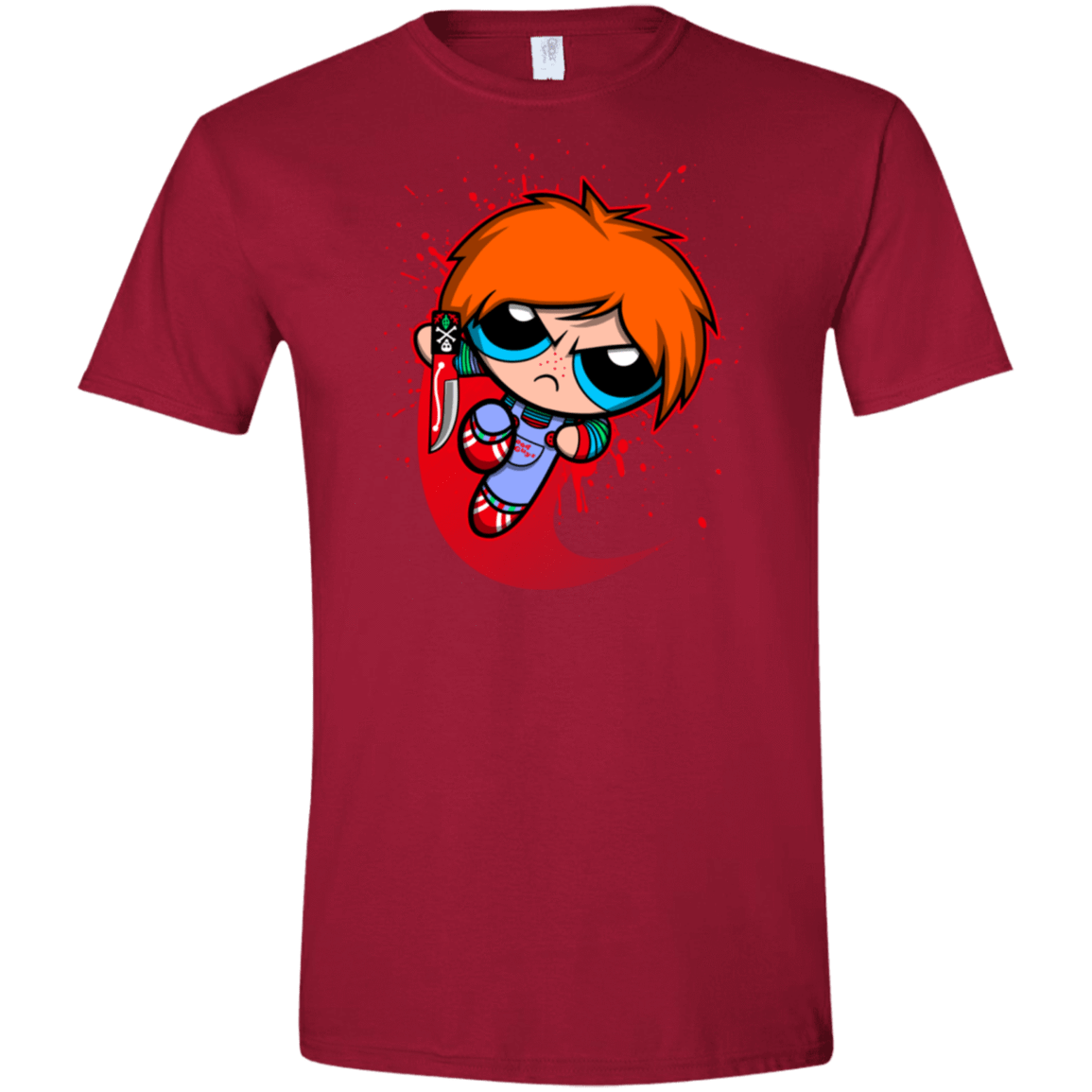 T-Shirts Cardinal Red / S Powerchuck Toy Men's Semi-Fitted Softstyle