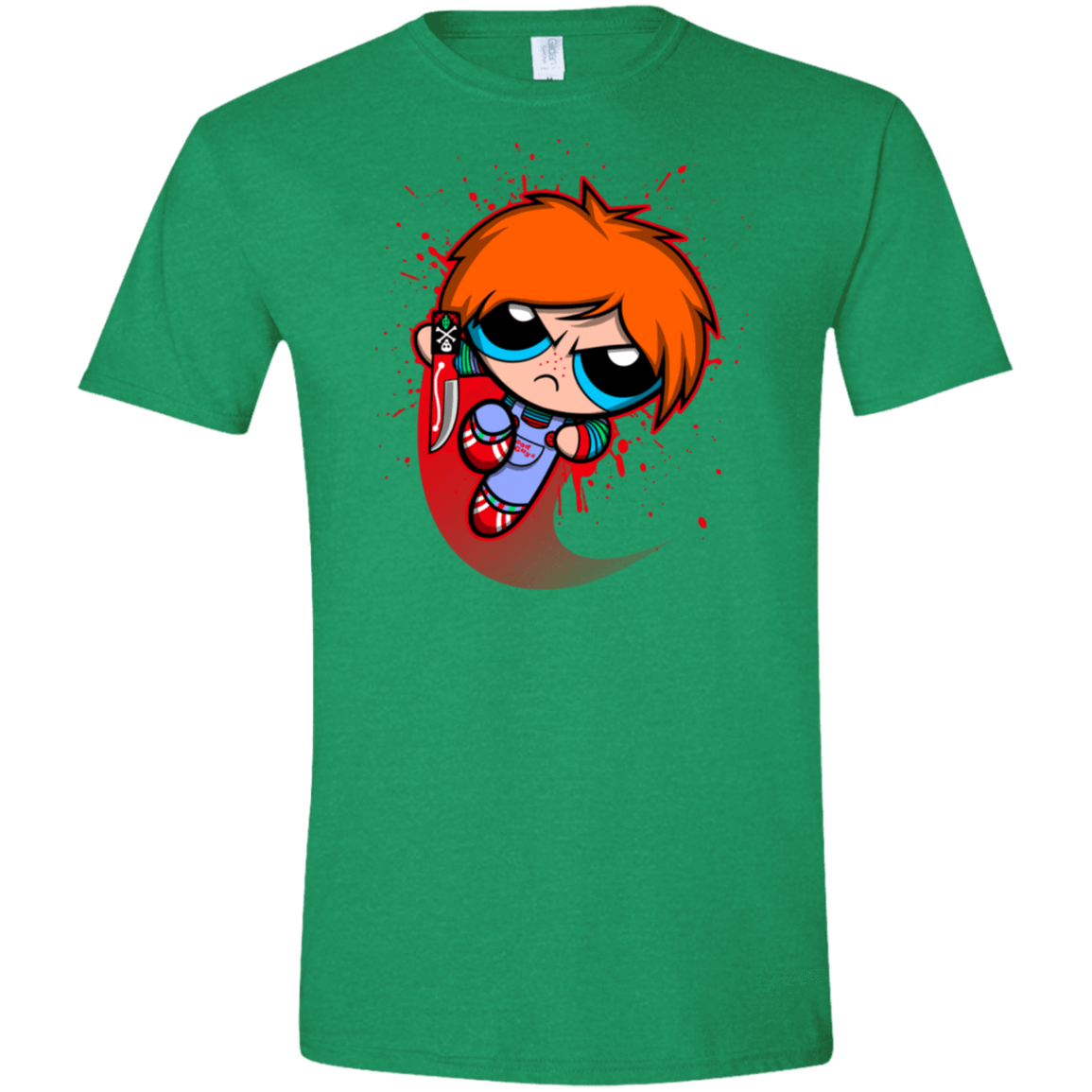 T-Shirts Heather Irish Green / S Powerchuck Toy Men's Semi-Fitted Softstyle