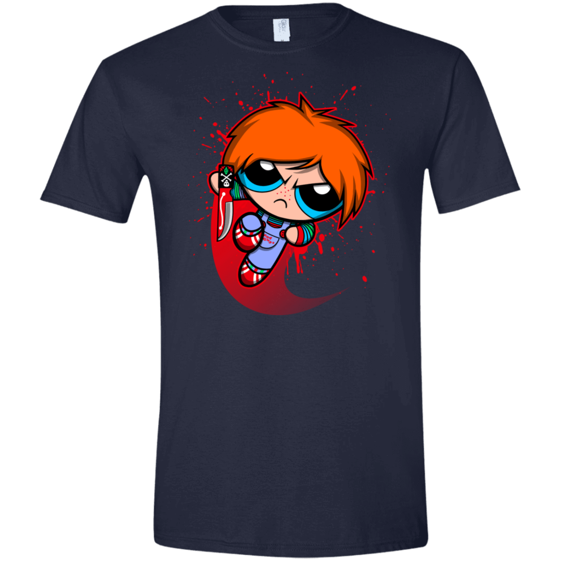 T-Shirts Navy / X-Small Powerchuck Toy Men's Semi-Fitted Softstyle