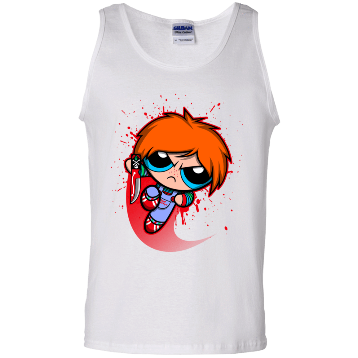 T-Shirts White / S Powerchuck Toy Men's Tank Top