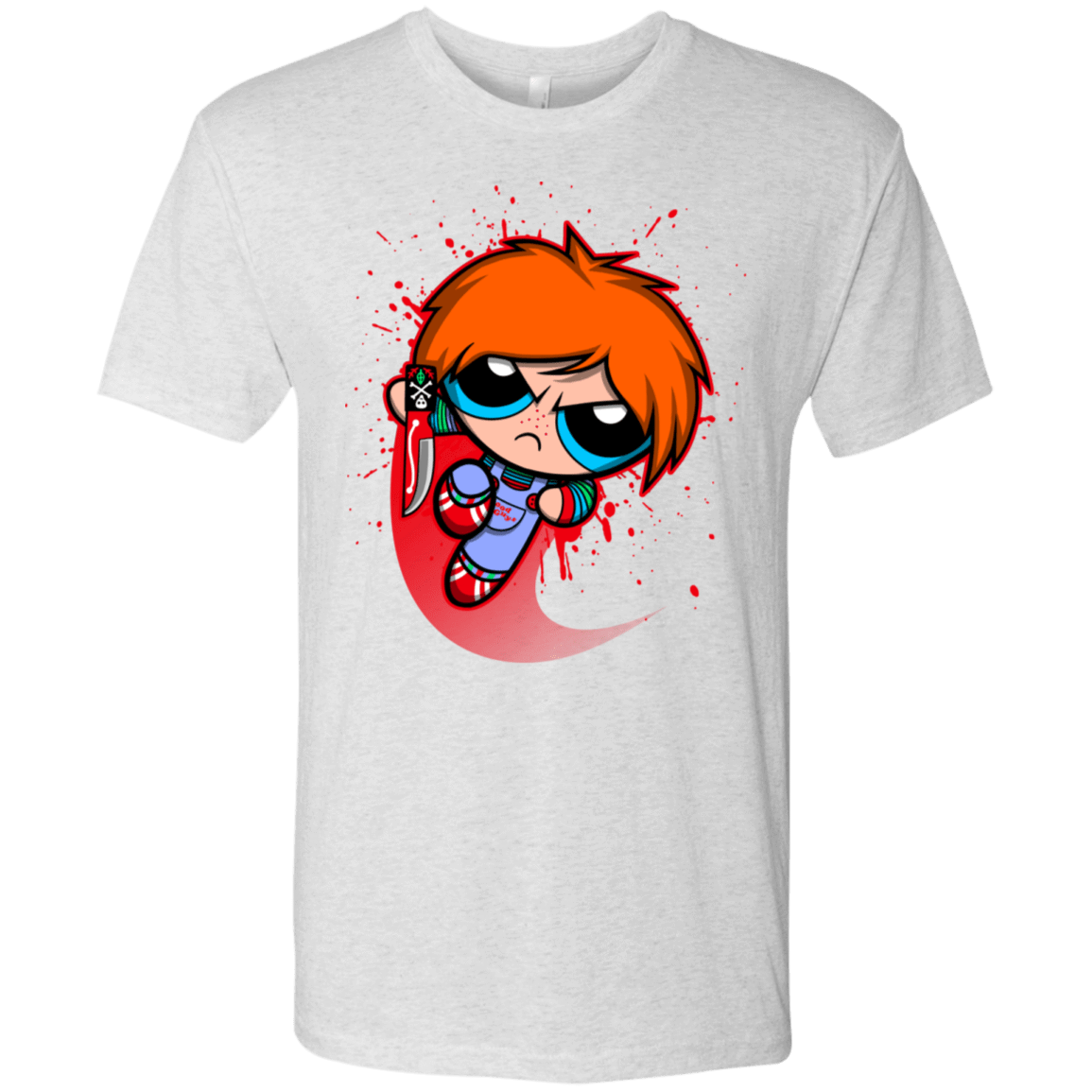 T-Shirts Heather White / S Powerchuck Toy Men's Triblend T-Shirt