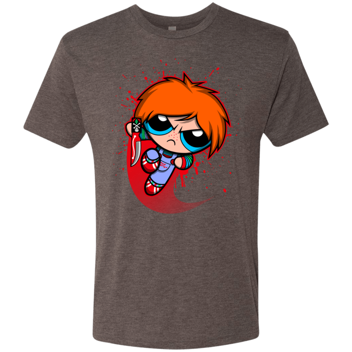 T-Shirts Macchiato / S Powerchuck Toy Men's Triblend T-Shirt