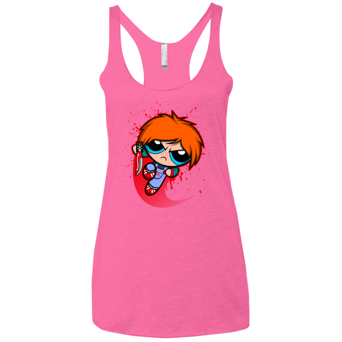 T-Shirts Vintage Pink / X-Small Powerchuck Toy Women's Triblend Racerback Tank