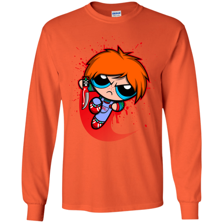 T-Shirts Orange / YS Powerchuck Toy Youth Long Sleeve T-Shirt