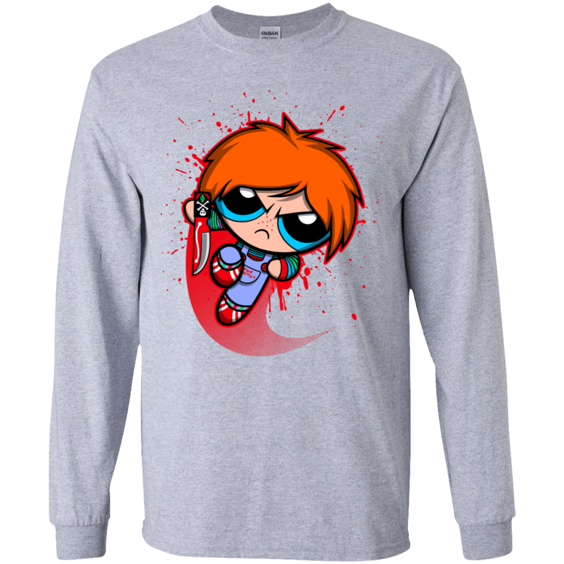 T-Shirts Sport Grey / YS Powerchuck Toy Youth Long Sleeve T-Shirt