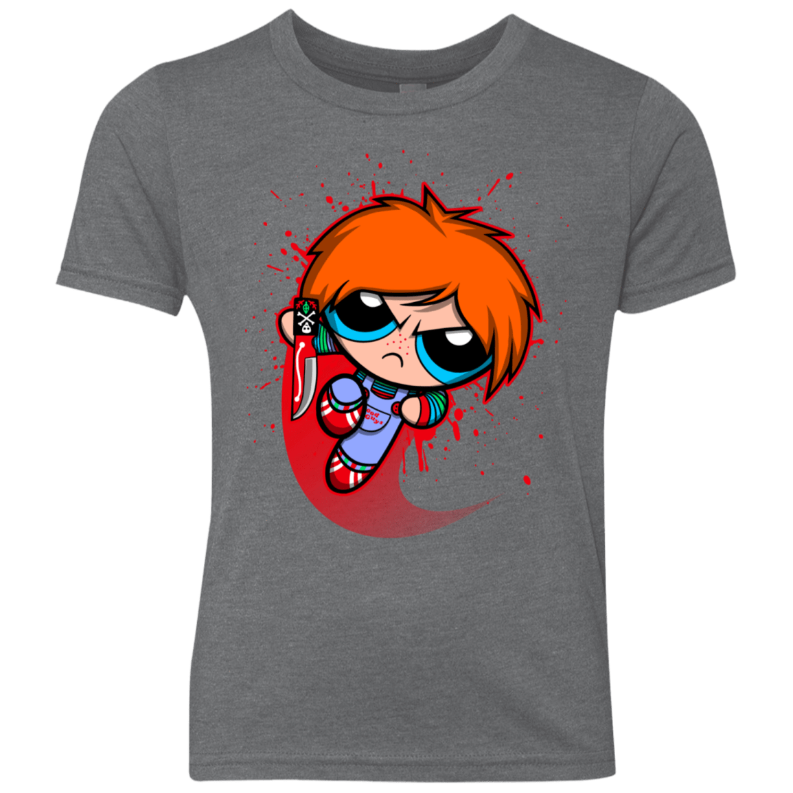 T-Shirts Premium Heather / YXS Powerchuck Toy Youth Triblend T-Shirt