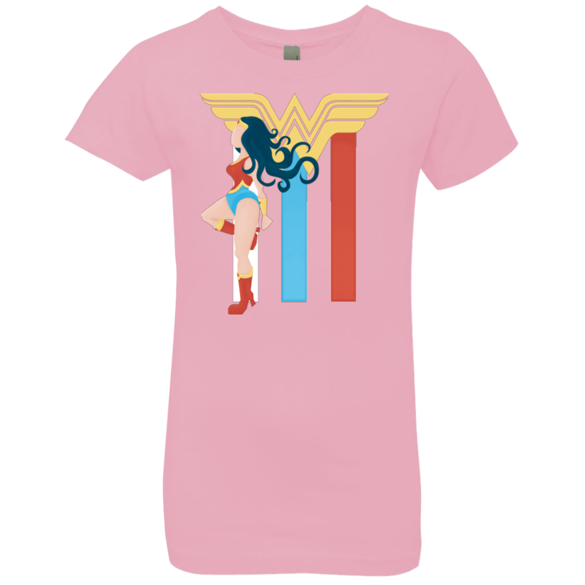 T-Shirts Light Pink / YXS Powerful Princess Girls Premium T-Shirt