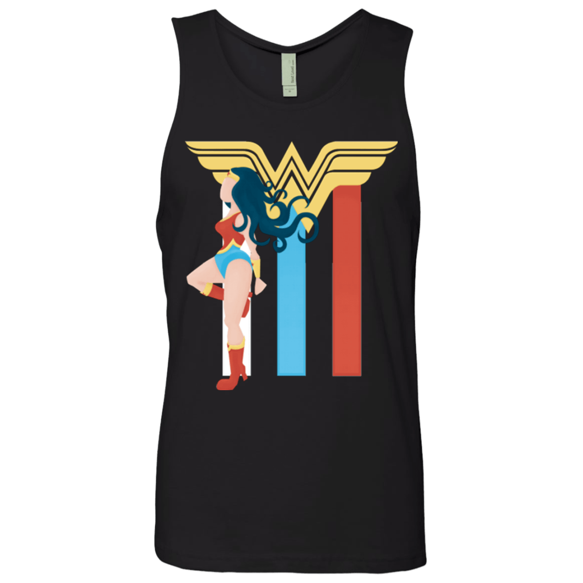 T-Shirts Black / Small Powerful Princess Men's Premium Tank Top