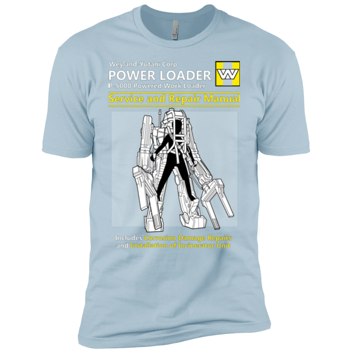 T-Shirts Light Blue / YXS POWERLOADER SERVICE AND REPAIR MANUAL Boys Premium T-Shirt