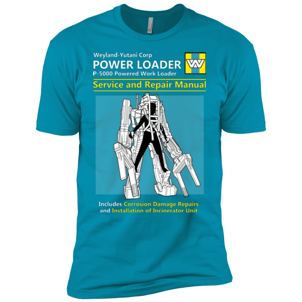 T-Shirts Turquoise / YXS POWERLOADER SERVICE AND REPAIR MANUAL Boys Premium T-Shirt
