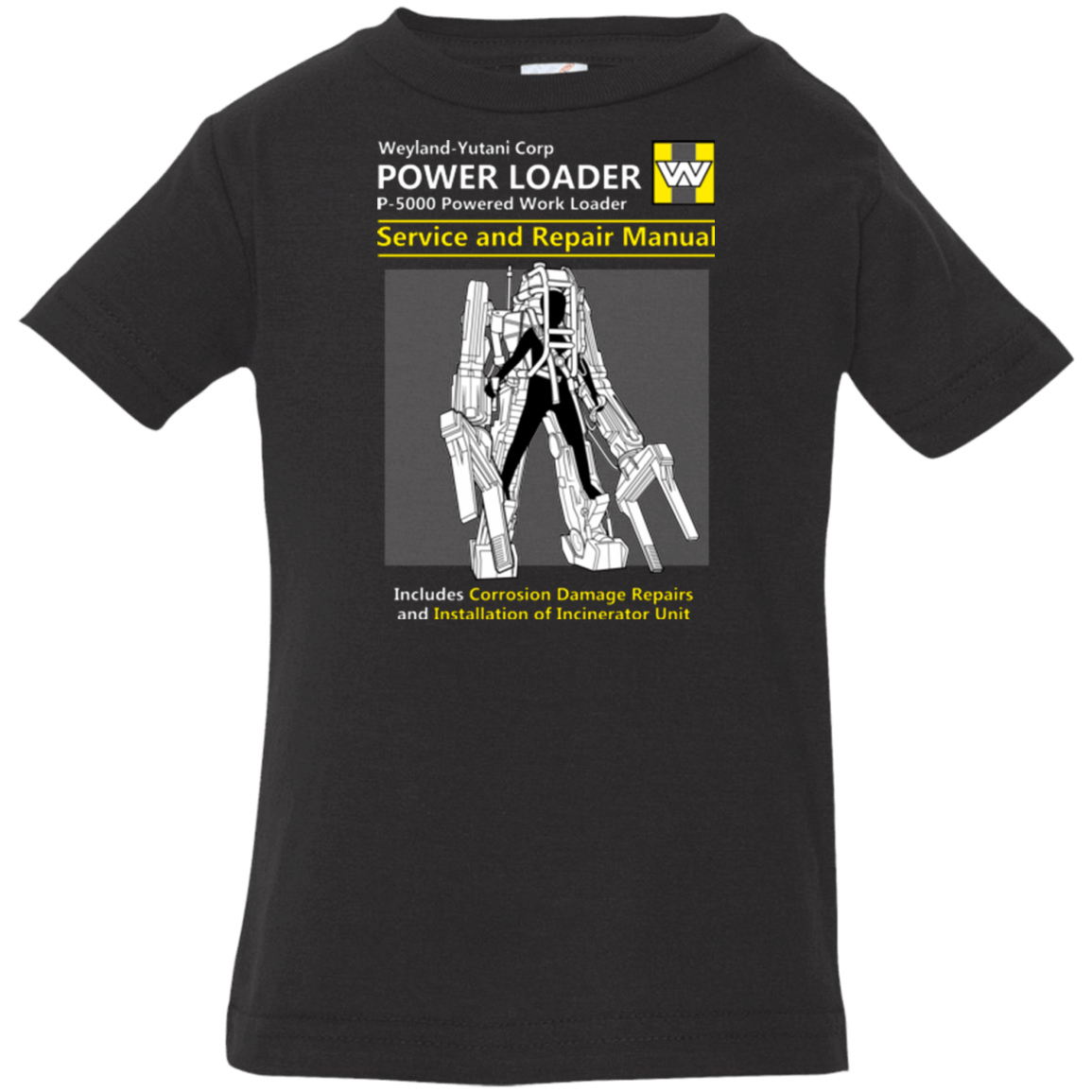 T-Shirts Black / 6 Months POWERLOADER SERVICE AND REPAIR MANUAL Infant Premium T-Shirt