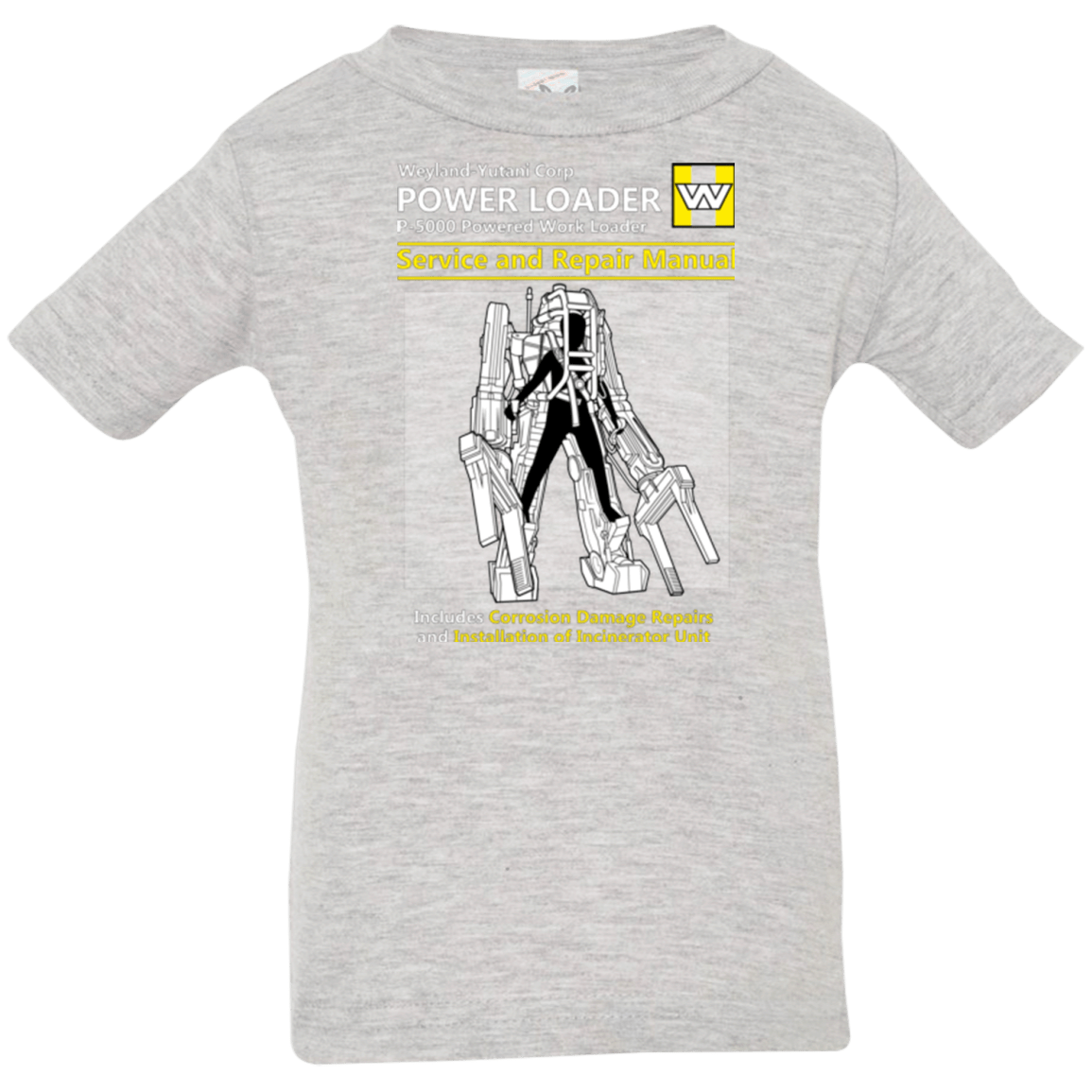 T-Shirts Heather / 6 Months POWERLOADER SERVICE AND REPAIR MANUAL Infant Premium T-Shirt
