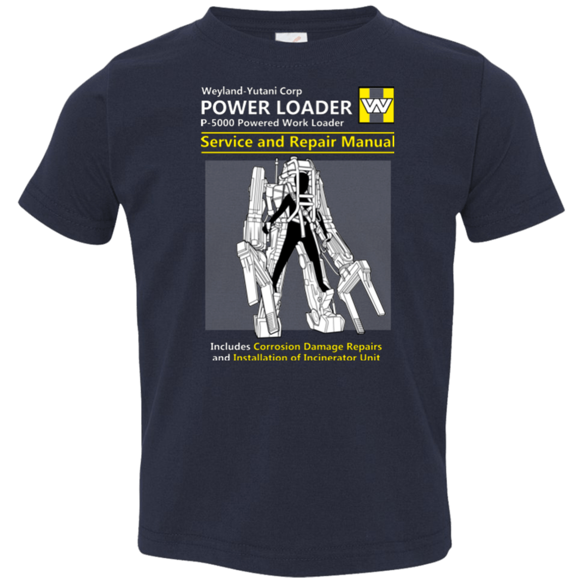 T-Shirts Navy / 2T POWERLOADER SERVICE AND REPAIR MANUAL Toddler Premium T-Shirt