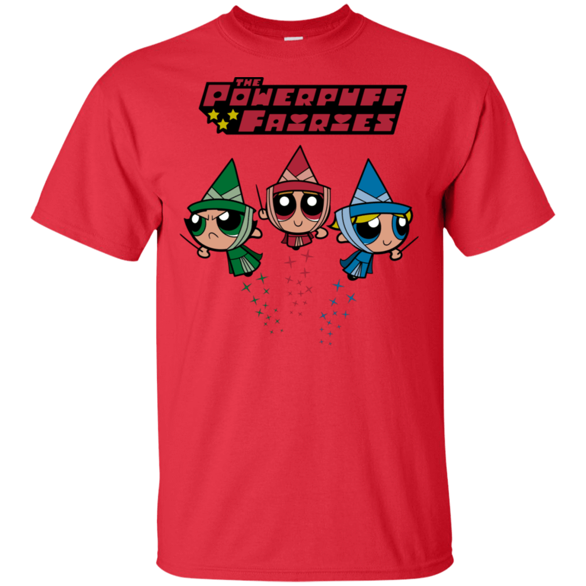 T-Shirts Red / S Powerpuff Fairies T-Shirt