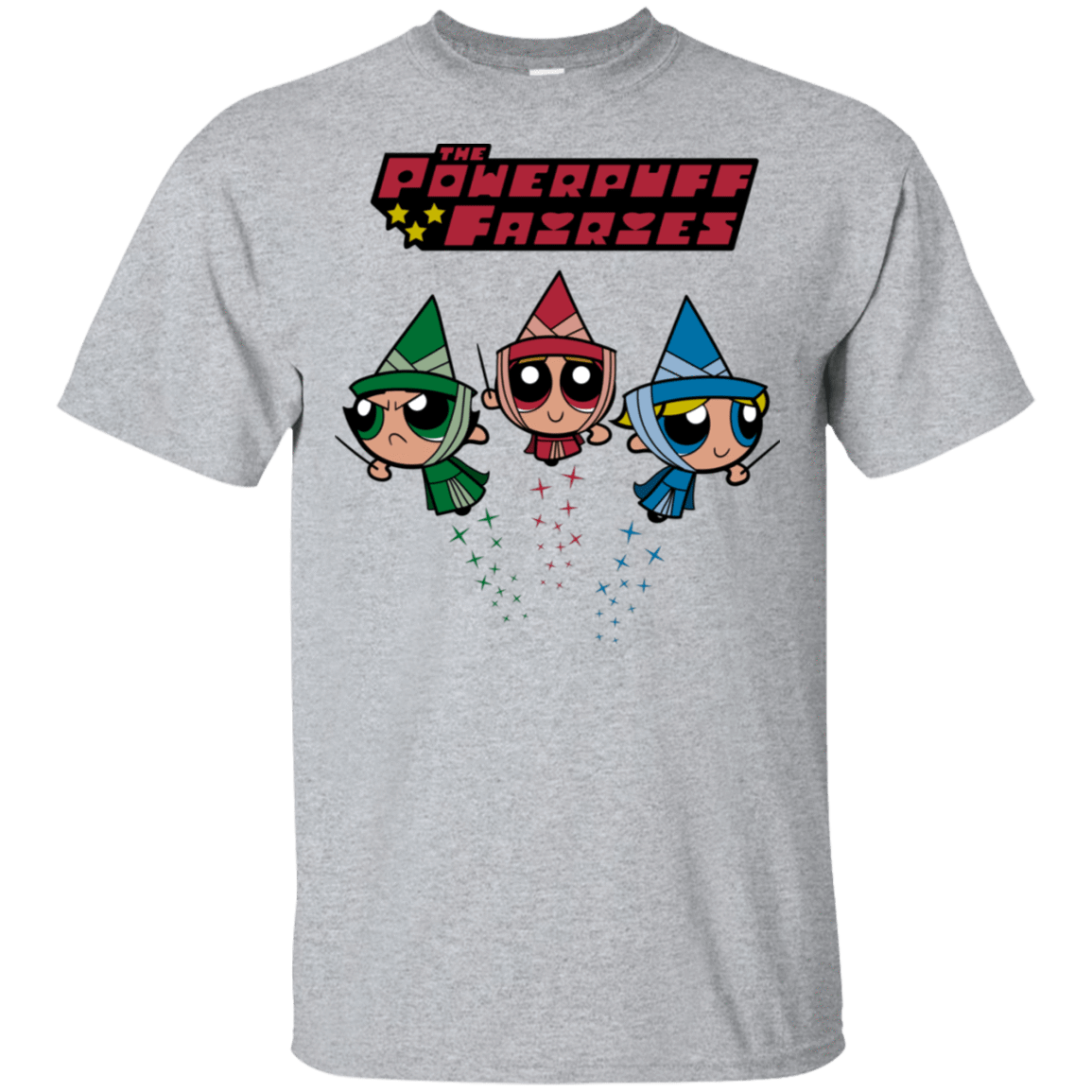 T-Shirts Sport Grey / S Powerpuff Fairies T-Shirt