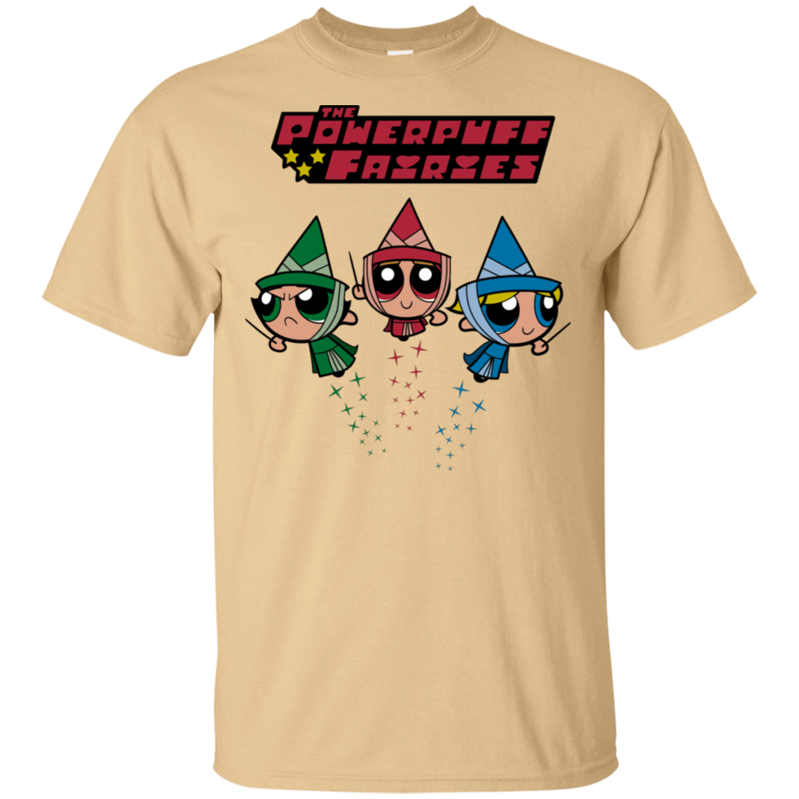 T-Shirts Vegas Gold / S Powerpuff Fairies T-Shirt