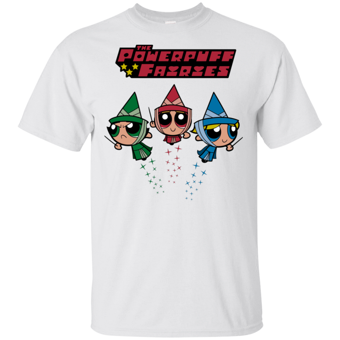 T-Shirts White / S Powerpuff Fairies T-Shirt