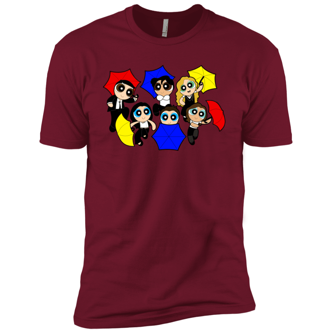 T-Shirts Cardinal / X-Small Powerpuff Friends Men's Premium T-Shirt