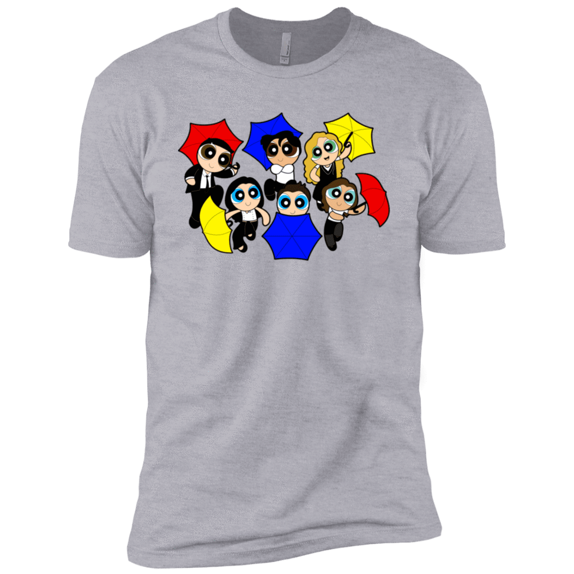 T-Shirts Heather Grey / X-Small Powerpuff Friends Men's Premium T-Shirt
