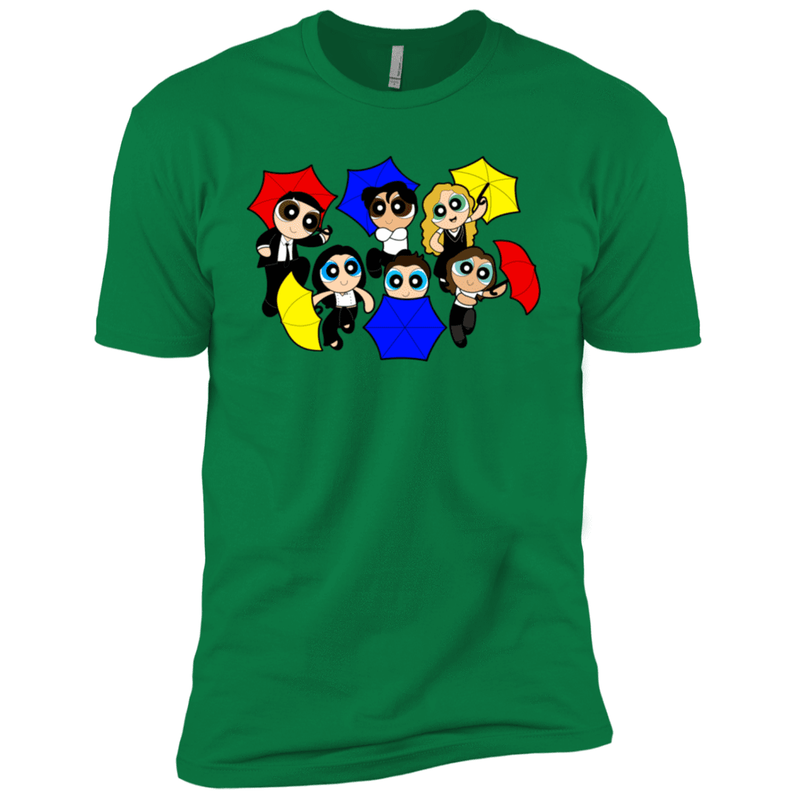 T-Shirts Kelly Green / X-Small Powerpuff Friends Men's Premium T-Shirt