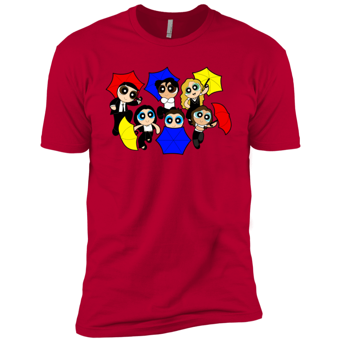 T-Shirts Red / X-Small Powerpuff Friends Men's Premium T-Shirt