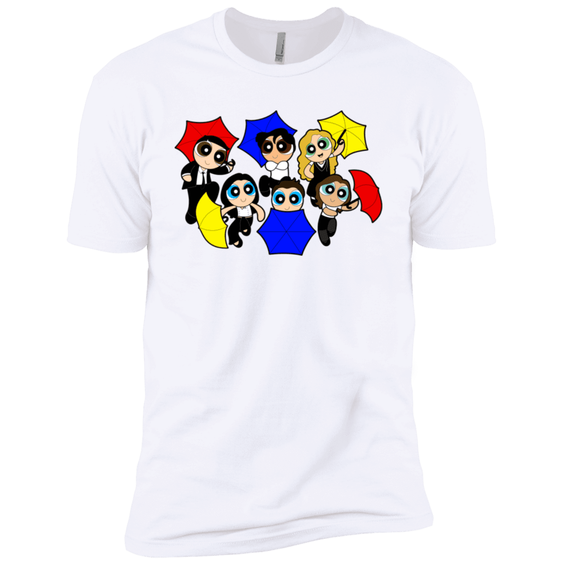 T-Shirts White / X-Small Powerpuff Friends Men's Premium T-Shirt