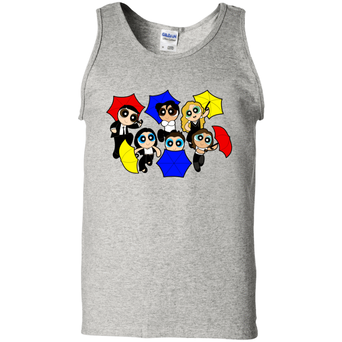 T-Shirts Ash / S Powerpuff Friends Men's Tank Top