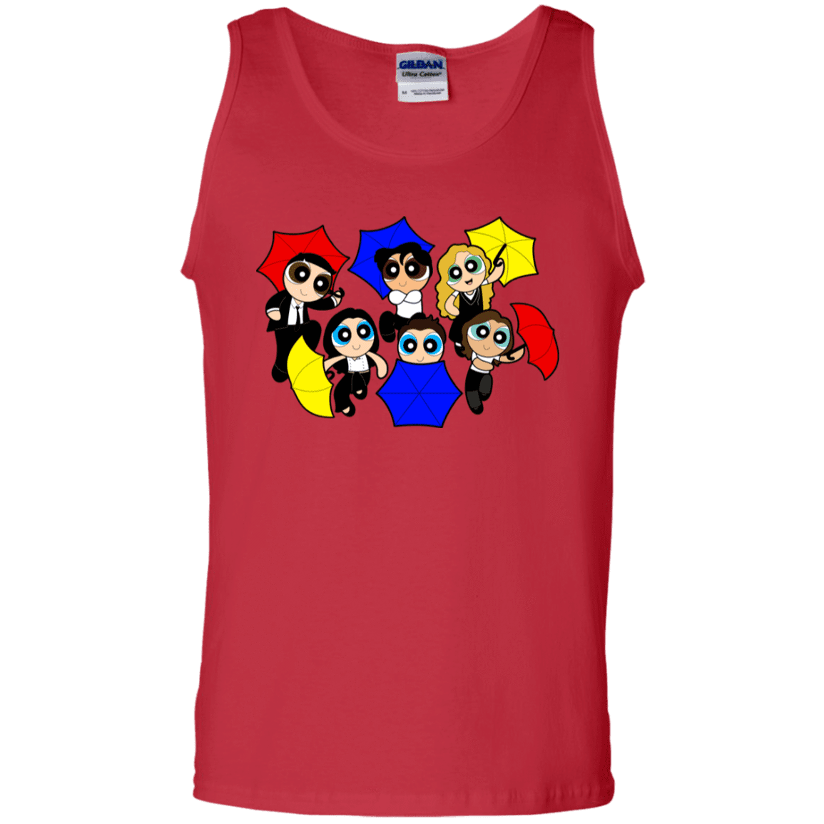T-Shirts Red / S Powerpuff Friends Men's Tank Top