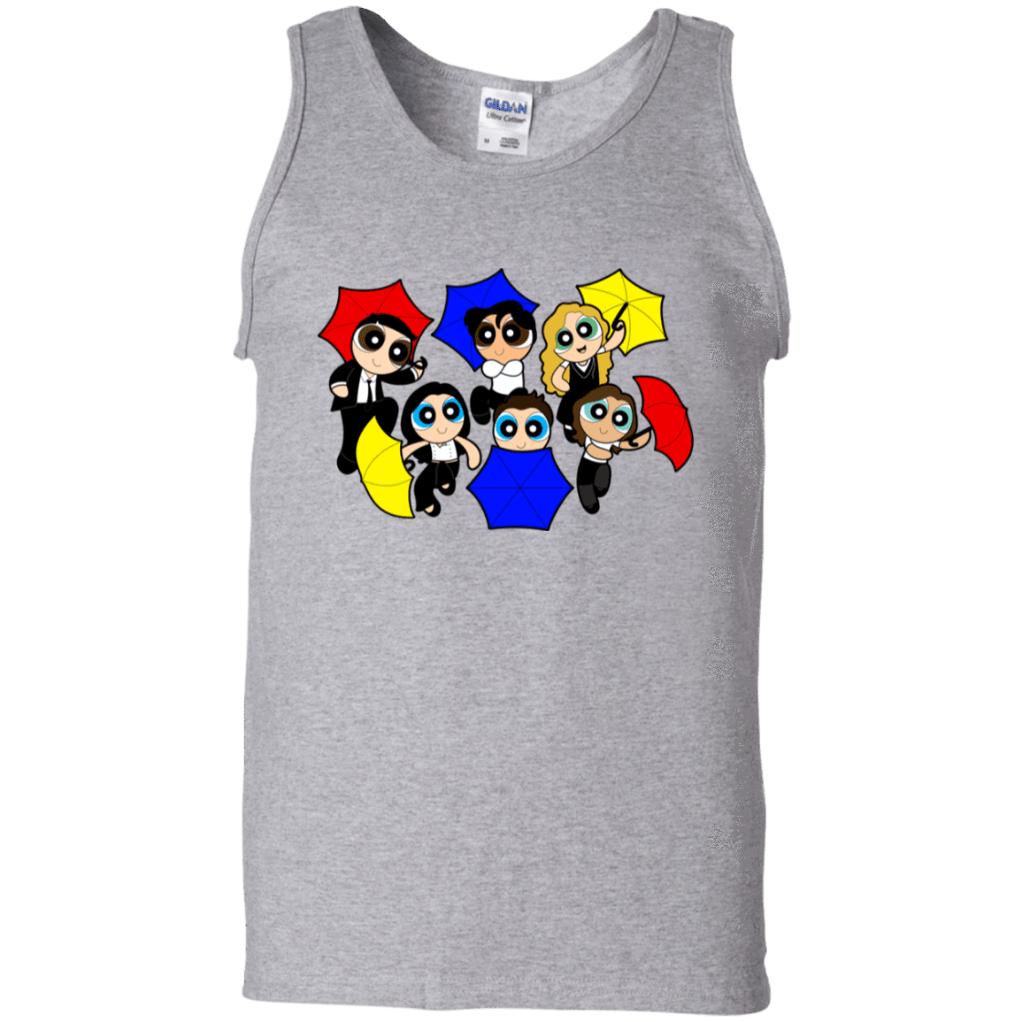 T-Shirts Sport Grey / S Powerpuff Friends Men's Tank Top