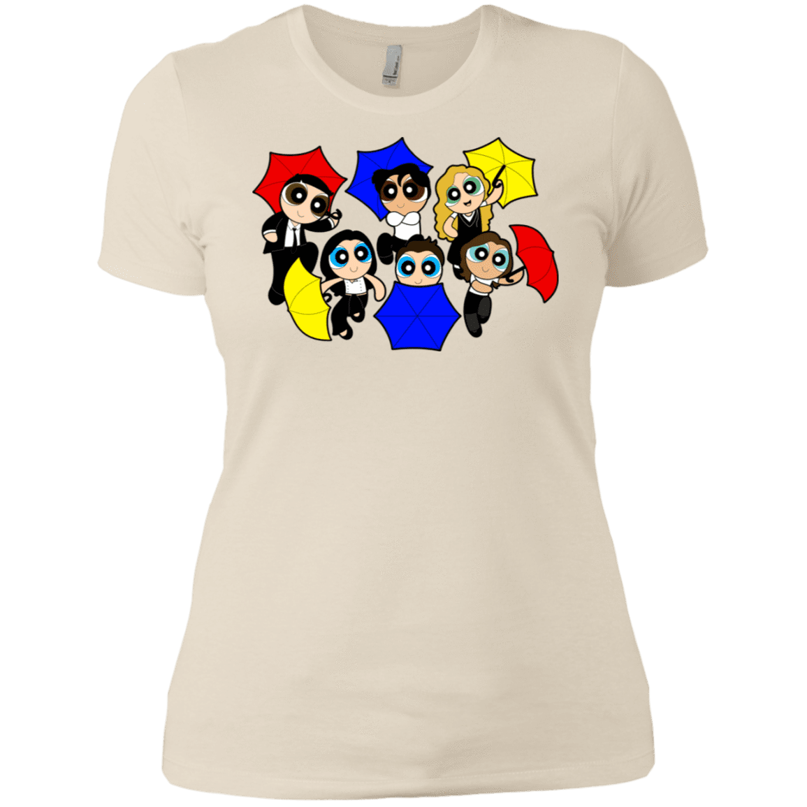 T-Shirts Ivory/ / X-Small Powerpuff Friends Women's Premium T-Shirt
