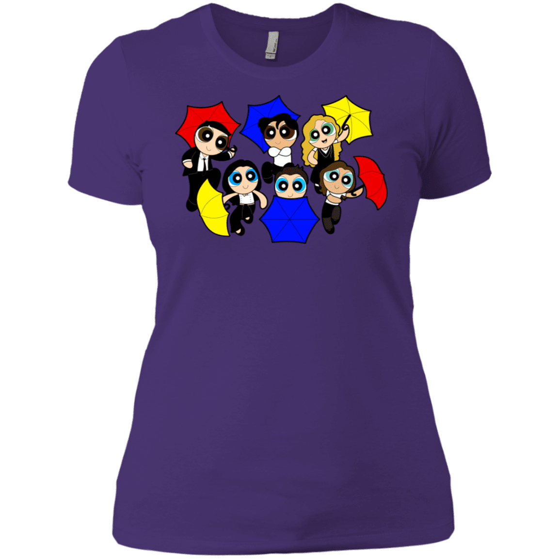 T-Shirts Purple Rush/ / X-Small Powerpuff Friends Women's Premium T-Shirt