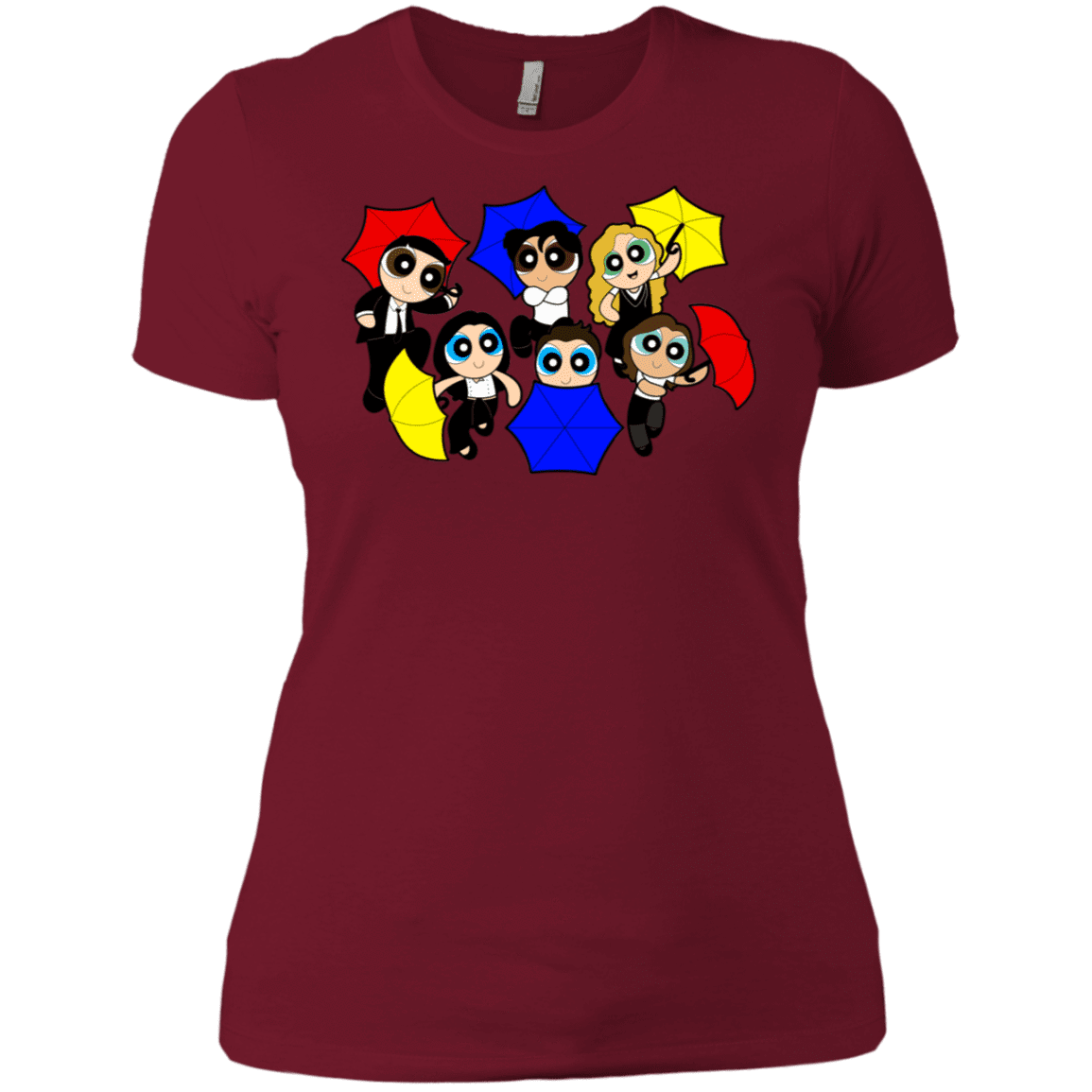 T-Shirts Scarlet / S Powerpuff Friends Women's Premium T-Shirt